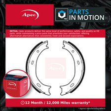Handbrake Shoes Set fits MERCEDES SPRINTER 902, 903 2.7D 00 to 06 Parking Apec