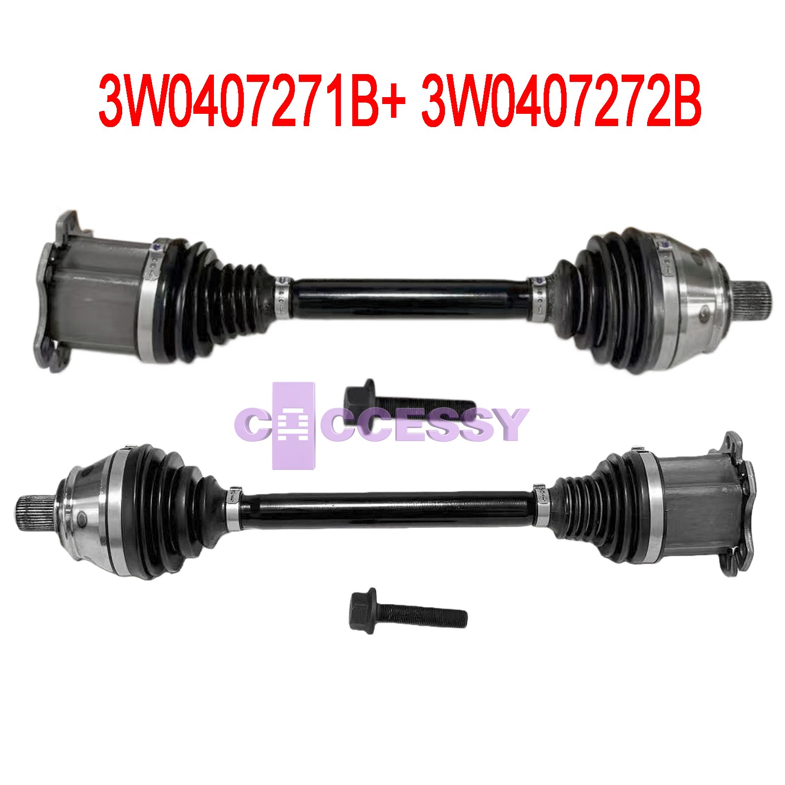 Bentley Continental GT 2006-2010 Front Right Axle shafts Pair