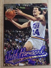 1996-97 Fleer Ultra JEFF HORNACEK #P111 Platinum Medallion /250 Jazz SP 1:180