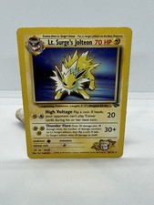 Lt. Surge's Jolteon - 28/132 Gym Challenge 2000 - WOTC - Pokemon TCG on eBay