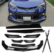 Front Bumper Lip Spoiler Splitter Side Skirt Rear Lip For Toyota Corolla