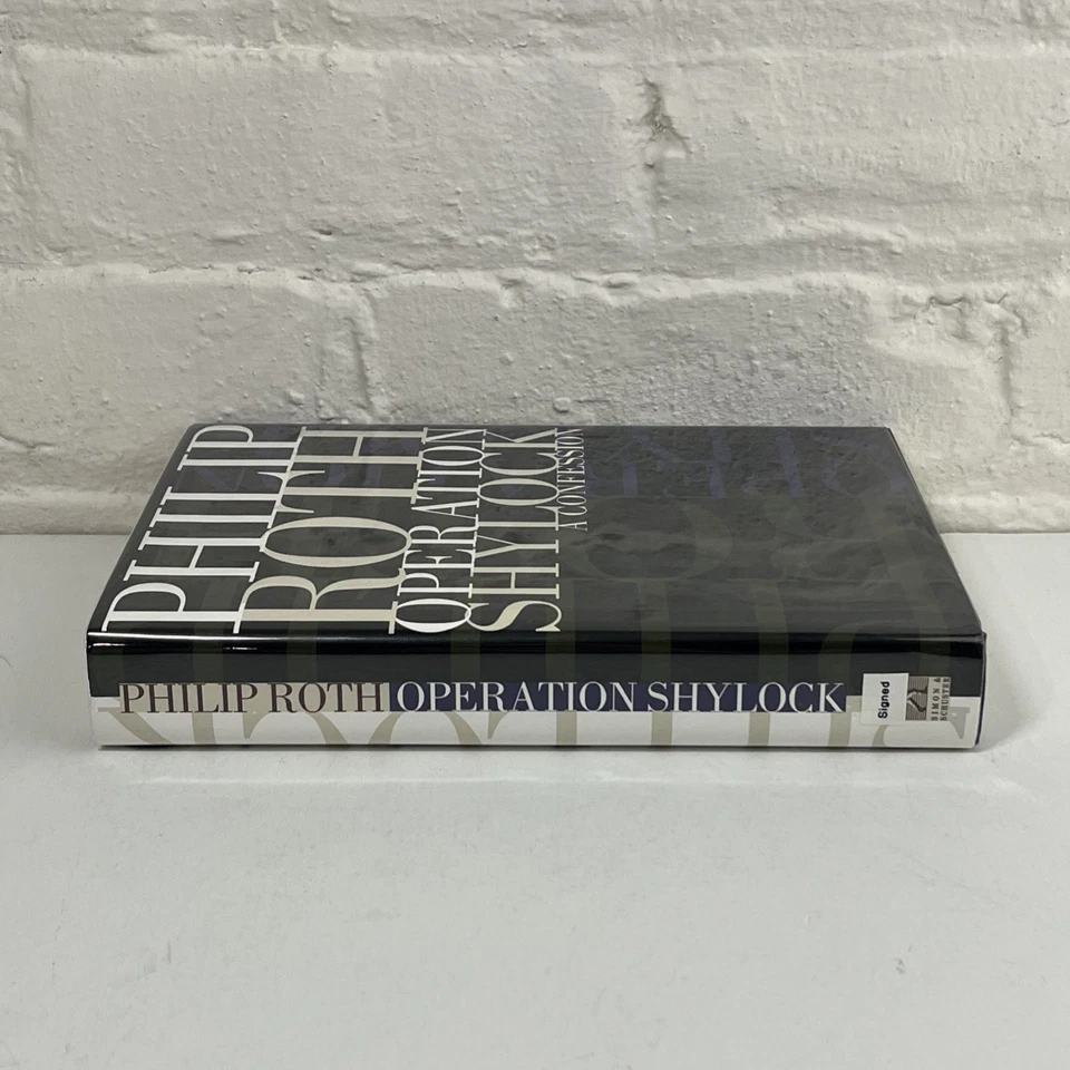 Operation Shylock - A Confession by Philip Roth SIGNED 1st Edition & Print HC DJ Foto 4 de 4