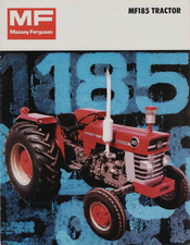 MASSEY FERGUSON MF185 TRACTOR 8 PAGE BROCHURE