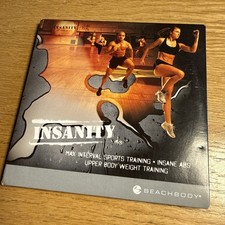 Beachbody Insanity  3 x DVD Set Max Interval Upper Body Abs Weight Training USA
