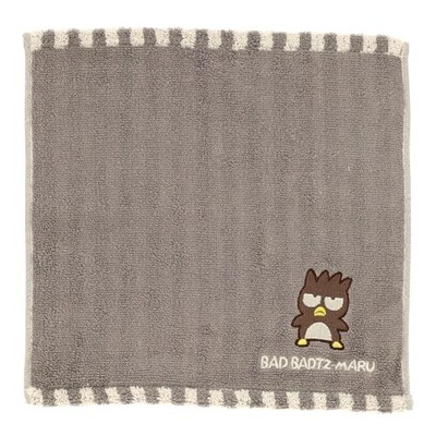 Marushin Mini Towel Sanrio Bad Bad Bataru Maru Maru Black 100% antibacterial