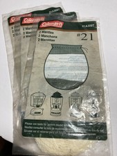 3 Packs Coleman 21 String Tie Mantles 2 In Each Pack