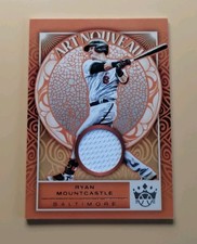2022 Panini Diamond Kings Art Nouveau Relics Ryan Mountcastle #AN-RM (MEM)