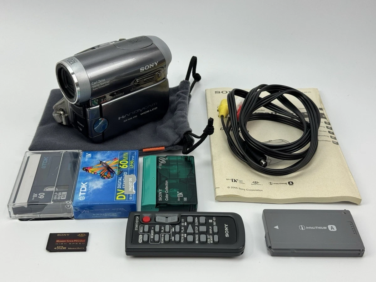 Sony Handycam Gray 120x Digital Zoom Camcorders for sale | eBay