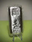 New ListingRare Republic Metals Corporation 5 troy oz .999 fine Silver Bar - SEALED