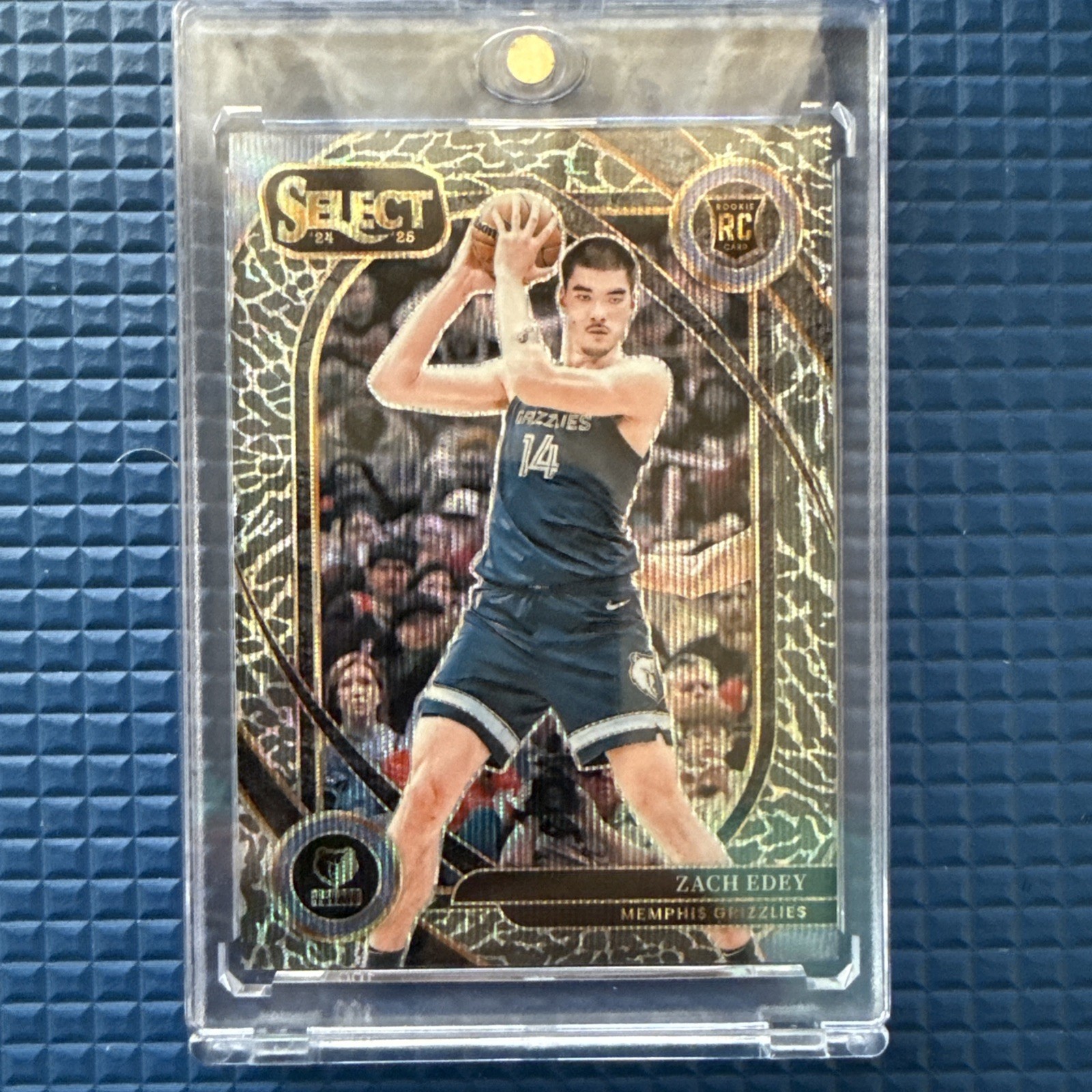 Zach Edey 2024-25 PANINI SELECT ELEPHANT PRIZM RC COURTSIDE SSP Only One On eBay