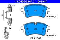 ATE BremsbeläGe Bremsbelagsatz FüR Audi A4 Avant 8W5 8WD B9 Q5 FYB FYG