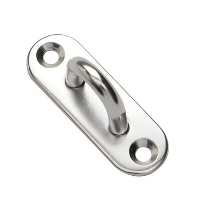 Multipack Ovalaugenplatte 304 A2 Edelstahl 5,6, 8,9 mm Pad Auge Deckplatten