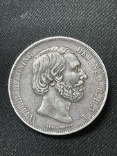 2 1/2 Gulden Pays Bas 1870, 24,95 Gr