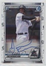 2020 Bowman Chrome Prospects Jerar Encarnacion #CPA-JE Auto 7c5