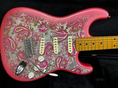 Fender Pink Paisley Stratocaster 2008 Electric Guitar w Case | eBay