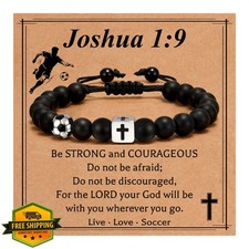 Esrial Soccer Baseball Bracelet Boys Men Team Fan Gifts