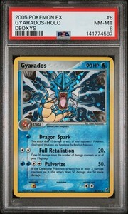 Gyarados 8/107 EX Deoxys Holo Rare