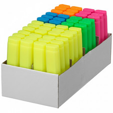 Stuff 4 Office | 48-Pack Fluorescent Highlighters Pens |
