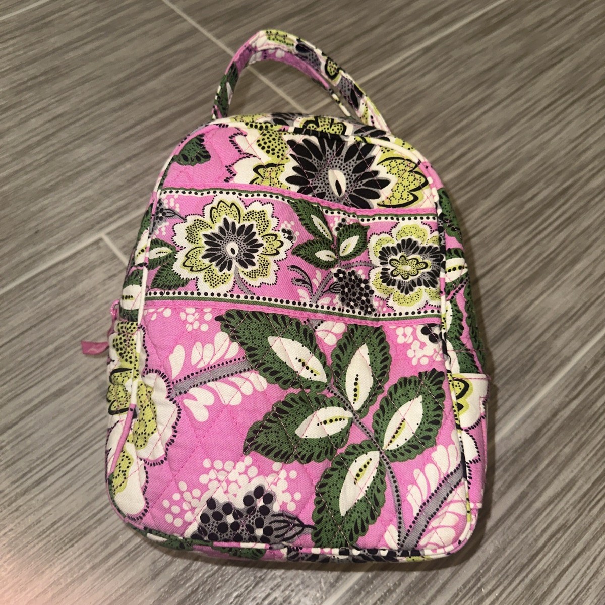 Vera Bradley Pricilla Pink Isolation Lunch Box Bag | eBay