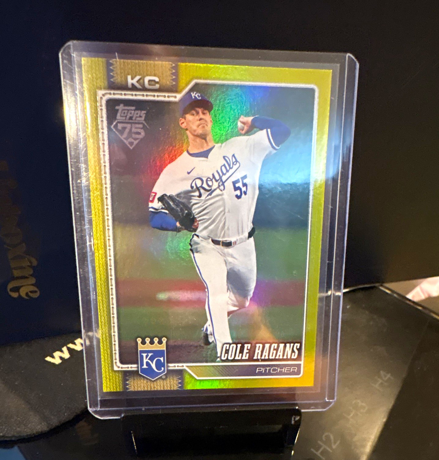 Topps 2026 Cole Ragans Kansas City Royals Gold /399 #484 Baseball Card