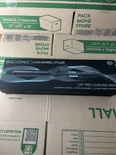 Bio Ionic Long Barrel Styler 1.25" Pro Curling Iron - Black -