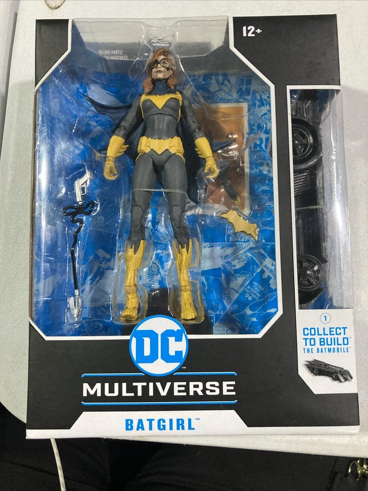 "Figura de acción DC Multiverse Batgirl 7"" Art Of The Crime B.A.F (M.I.C)" Foto 3 de 3