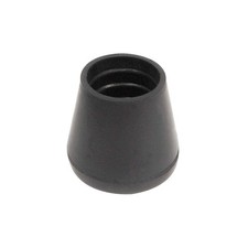 GRAINGER APPROVED CTB 18B/W Furniture Protective Leg Tips,3/4 in Dia 16ZE16