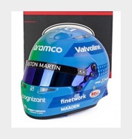 Mini Helmet 4100394 Bell Helmw - Helm Casco F1 Fernando Alonso Team Aston MAR