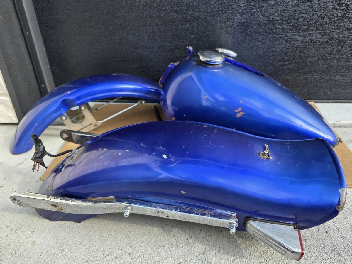 1973 Harley-Davidson Ironhead Gas Tank Fender Set Sportster | eBay
