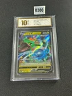 Rayquaza V RR CS4bC-097/132 Pokemon Card Chinese Holo State Grade 10