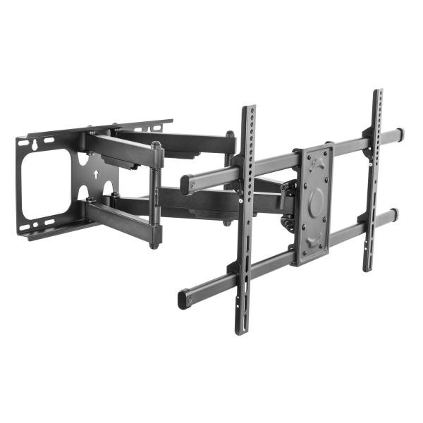 Equip Nero Staffa Per Montaggio A Parete Per Tv (Muro, 75 Kg, 37" - 90"), Supporto Da Parete Tv, - Immagine 6