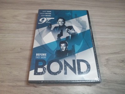 Before They Were Bond: 9 Movies New Sealed DVD Box Set Daniel Craig, Roger Moore