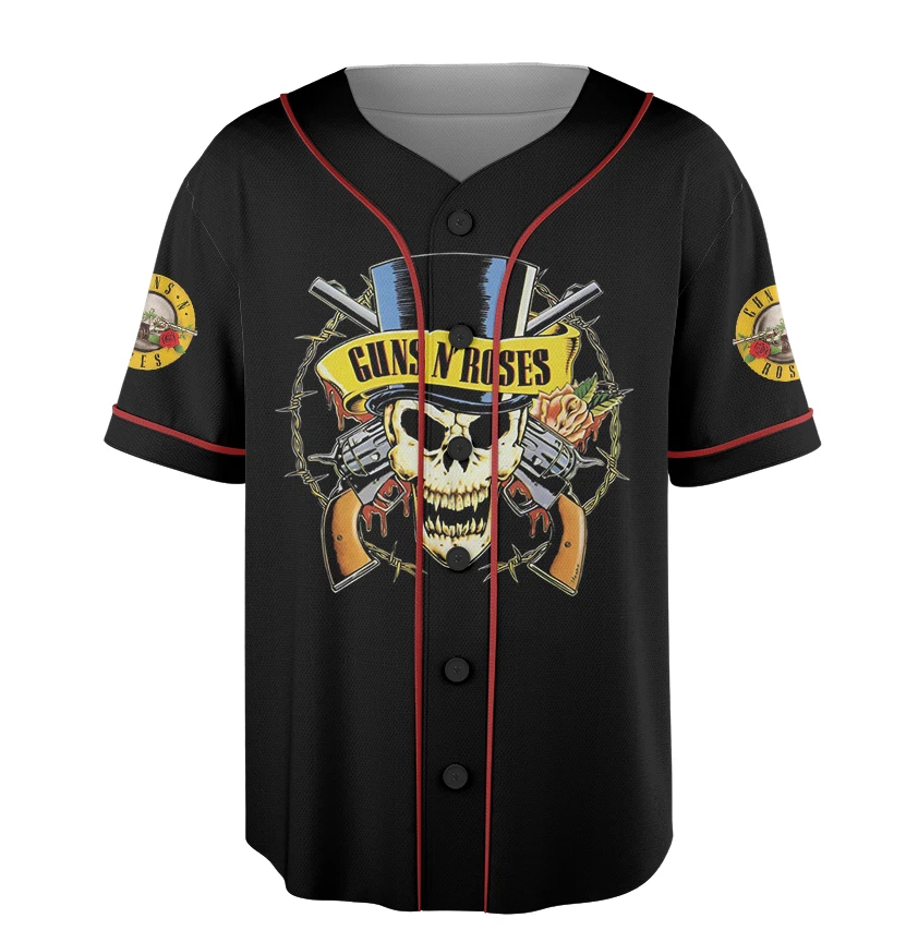 Women's Guns N' Roses Baseball Jersey