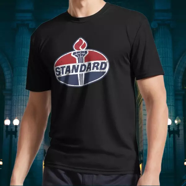 New Standard Oil Company Vintage Logo American T-Shirt Funny Size S to 5XL