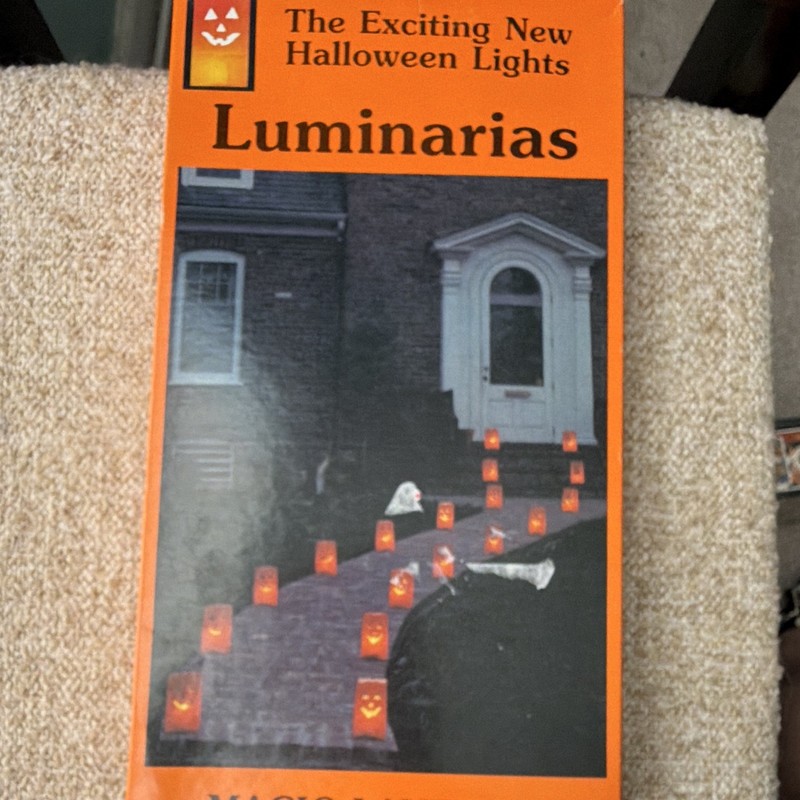 Empire Halloween Paper Luminaria Lanterns Set, Candles Included, 6 Pack