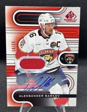 2022-23 Upper Deck Sp Game Used -Aleksander Barkov #95 Red Auto Jersey /35