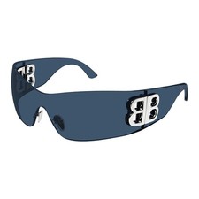 Balenciaga BB0359S 002 Blue/Blue 99-01-115 Sunglasses New Authentic