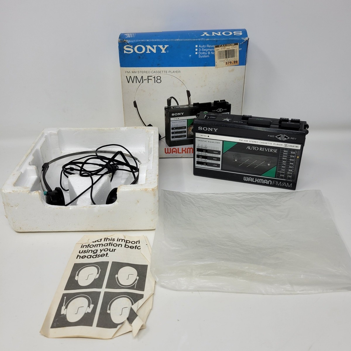 ［動作品］美品 SONY WM-FX288 カセットプレーヤー Sony WM-FX288 ▷ Walkman.land