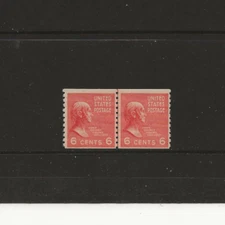 US Scotts #846 Line Pair Fine/Very Fine MH Cat. Value $7.50            #476