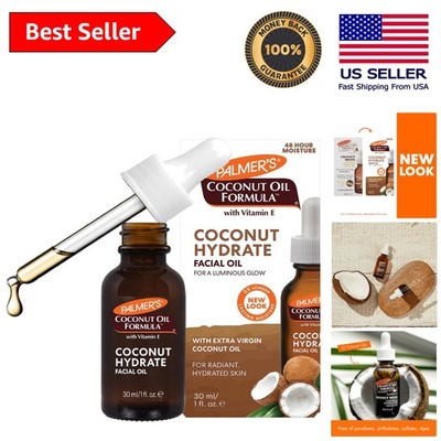 Coconut Monoi Luminous Hydration Facial Oil - 1 Ounce of Natural Luxury