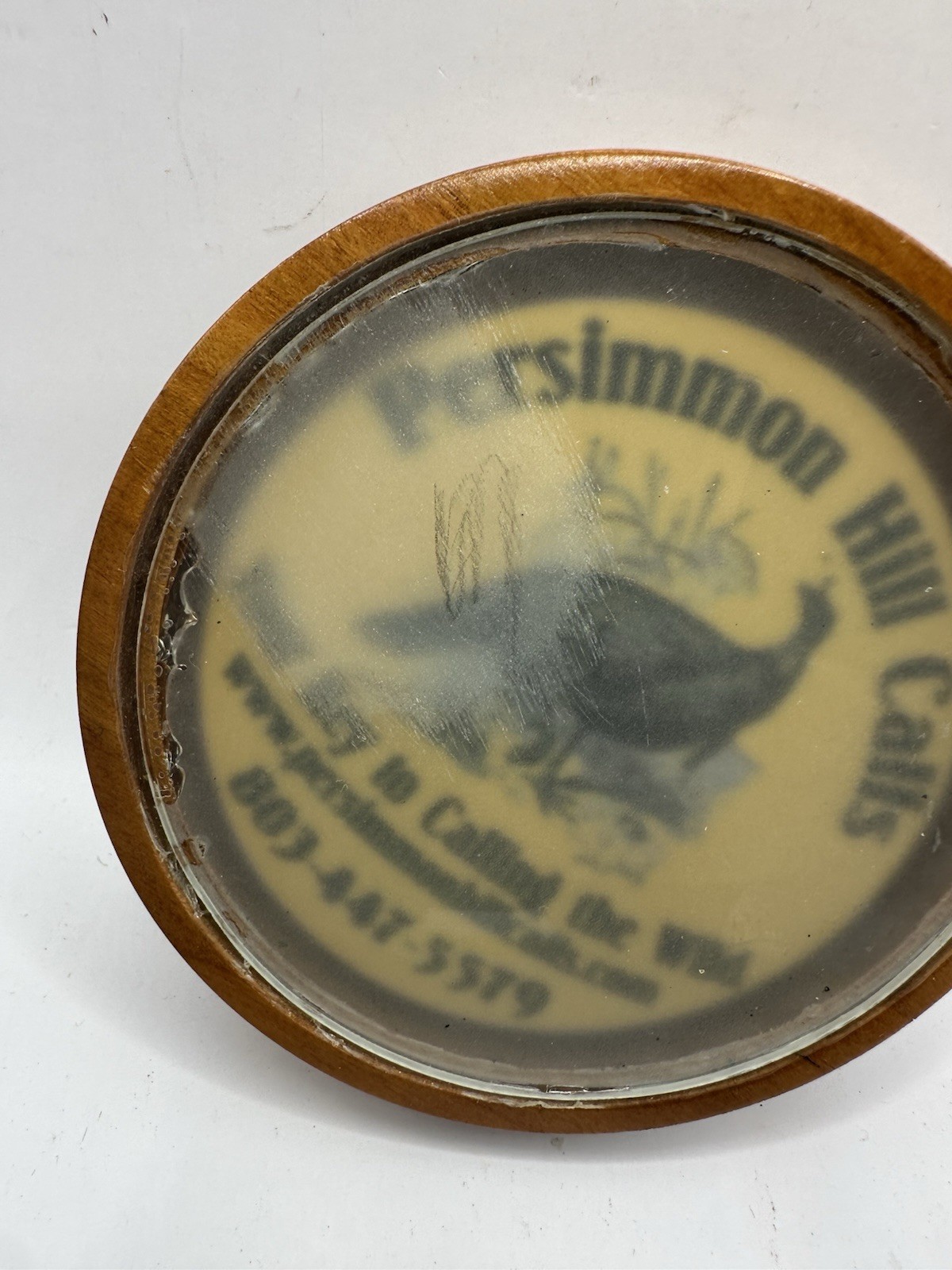 TURKEY Call  Jim Shelley Persimmon Hill Calls Custom Friction Glass Pot