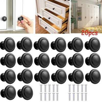 Furniture Handle Cupboard Drawer Furniture Decoration Zinc Alloy 20Pcs