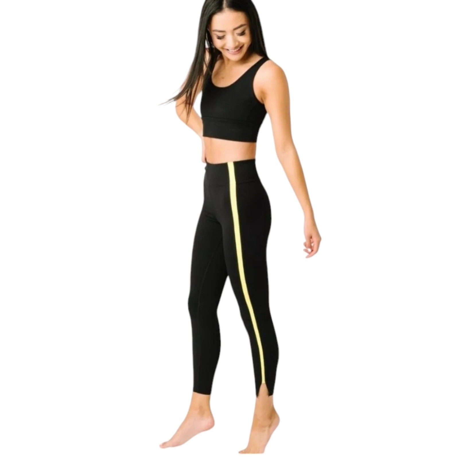 Zyia Active Luxe Neon Tape 7/8 High Waist Legging 2