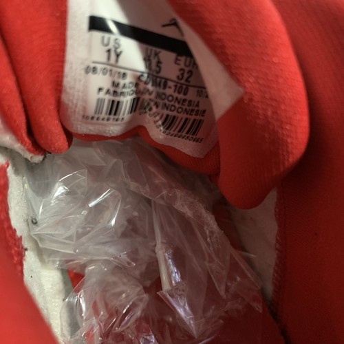 Nike Jordan Jugend Größe 1Y rot schwarz weiß Big Fund Trainer CD9649-100 - Bild 8 von 8