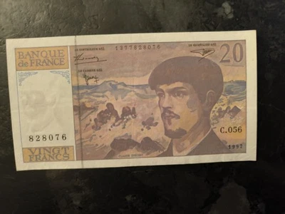 FRANCE billet 20 francs DEBUSSY - 1997 -  UNC-NEUF - Photo 1/2