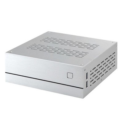 For MINI-ITX(17x17) Computer Case Chassis Aluminum  Home Theater AC-DC HTPC