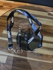 Black Moofin Dog Whistle On Lanyard