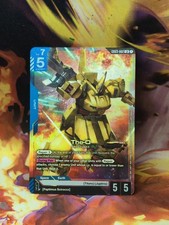 Gundam Card Game Steel Requiem THE-O #GD03-002 LR Legend Rare Holo FoilHTF