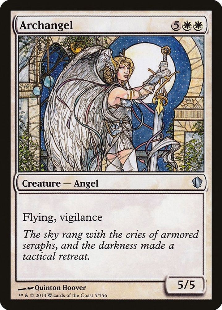 2013 Magic: The Gathering: Commander 2013 - Archangel (#5, U, Near Mint)