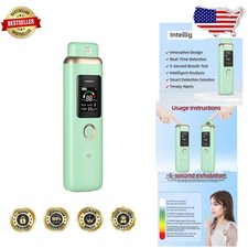 Professional Breath Ketone Meter: Fast, Accurate Acetone Analysis for Keto Li...